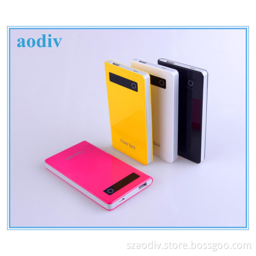 4000mAh Slim Portable Power Bank for iPhone/Samsung (PB-014)